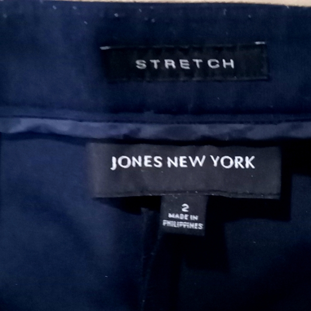 Jones New York dark navy stretch pants